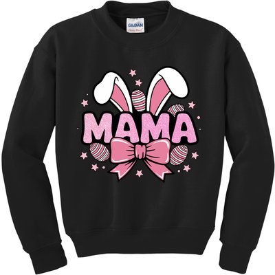 Easter Bunny Mama Easter Sunday Kids Sweatshirt