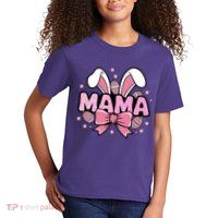 Easter Bunny Mama Easter Sunday Kids T-Shirt