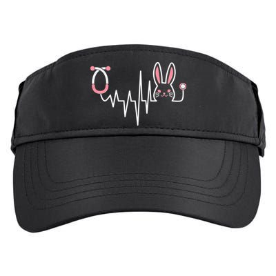 Easter Bunny Nurse Doctor Stethoscope Heartbeat Adult Drive Performance Visor