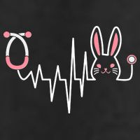Easter Bunny Nurse Doctor Stethoscope Heartbeat Hat