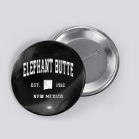 Elephant Butte New Mexico Nm Vintage Athletic Button