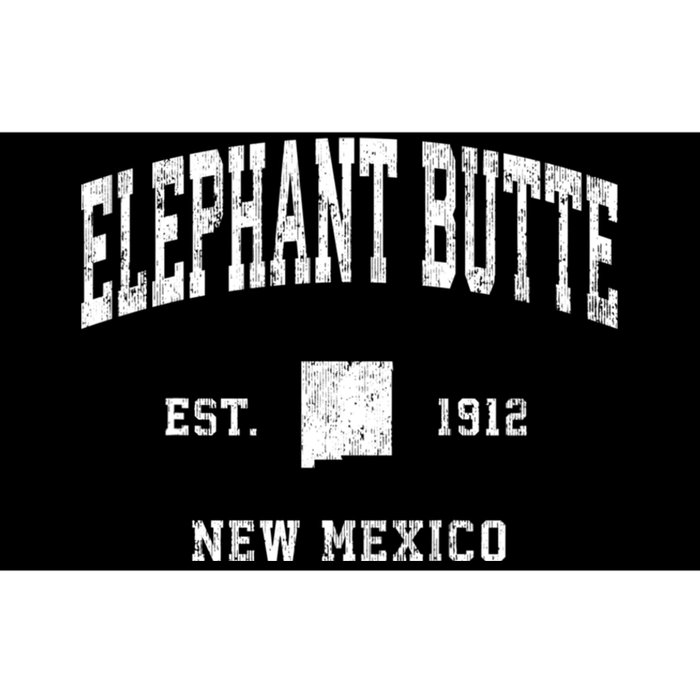 Elephant Butte New Mexico Nm Vintage Athletic Bumper Sticker