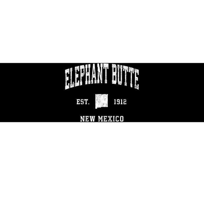 Elephant Butte New Mexico Nm Vintage Athletic Bumper Sticker