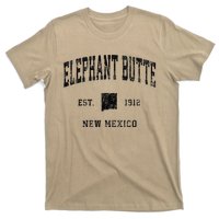 Elephant Butte New Mexico Nm Vintage Athletic Black Sports D T-Shirt