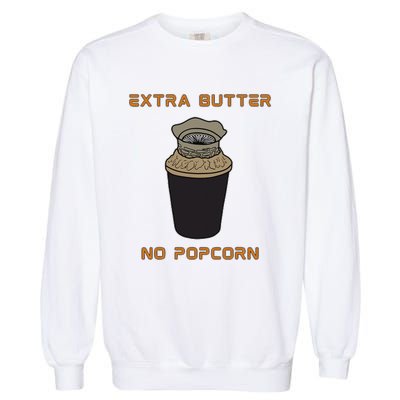 Extra Butter No Popcorn Dune Popcorn Bucket Garment-Dyed Sweatshirt