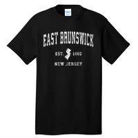 East Brunswick New Jersey Nj Vintage Athletic Sports Tall T-Shirt