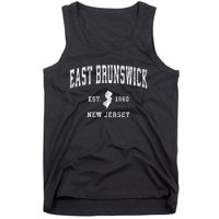 East Brunswick New Jersey Nj Vintage Athletic Sports Tank Top