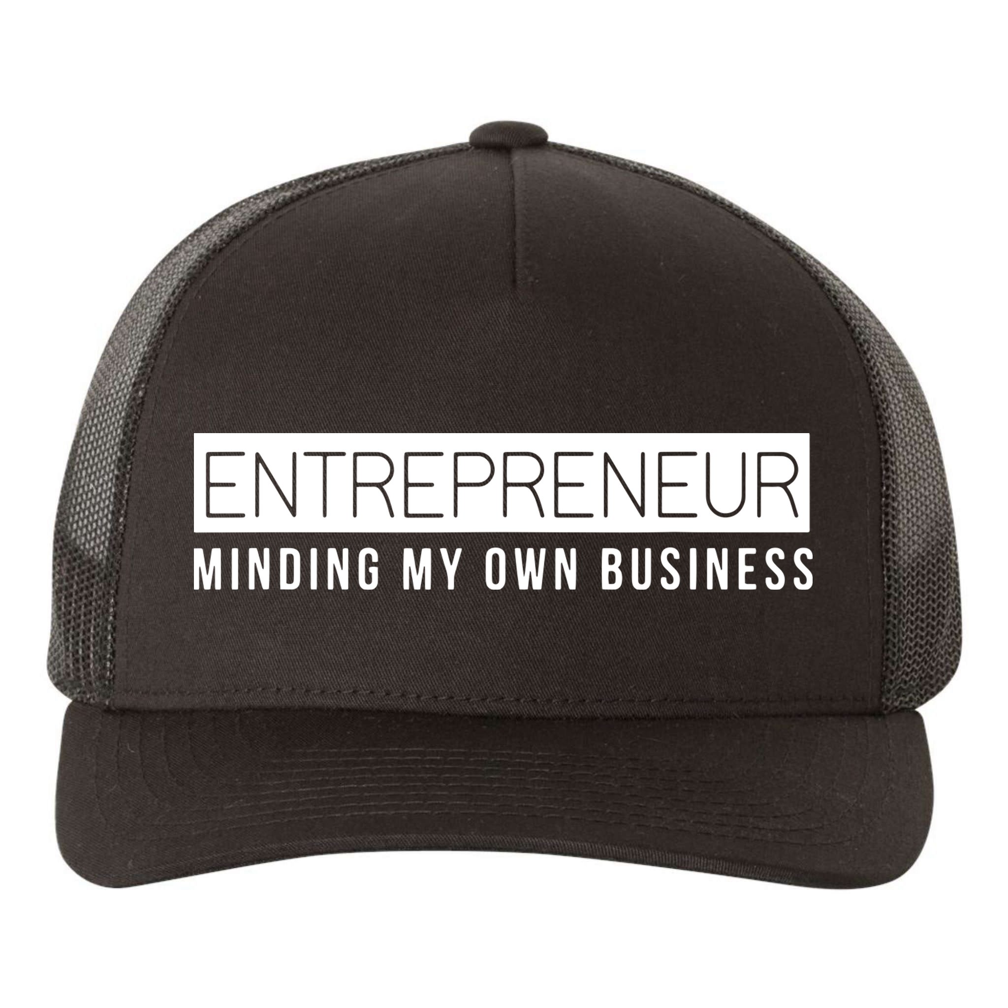 Entrepreneur Business Owner Minding My Own Business Yupoong Adult 5-Panel Trucker Hat