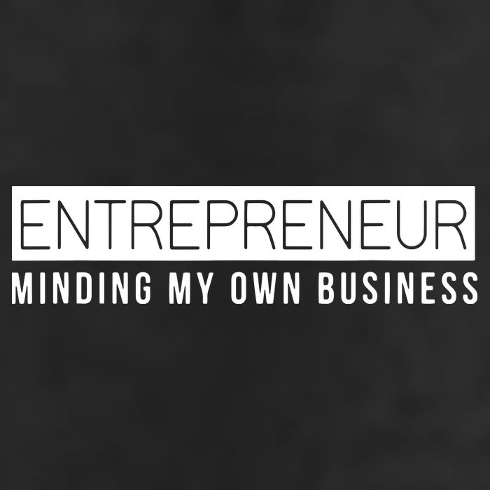 Entrepreneur Business Owner Minding My Own Business Adult Drive Performance Visor