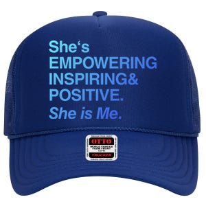 Empowert Black Pride Melanin 2020 Gift High Crown Mesh Back Trucker Hat