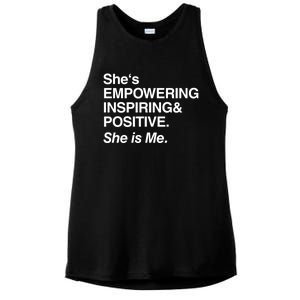 Empowert Black Pride Melanin 2020 Gift Ladies PosiCharge Tri-Blend Wicking Tank