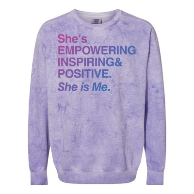 Empowert Black Pride Melanin 2020 Gift Colorblast Crewneck Sweatshirt