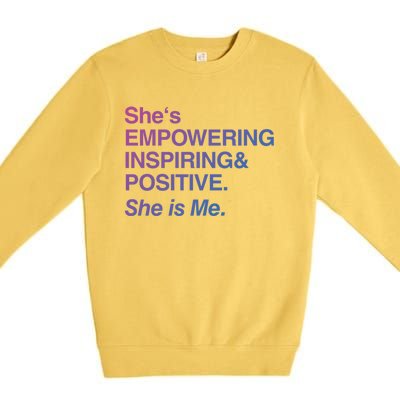 Empowert Black Pride Melanin 2020 Gift Premium Crewneck Sweatshirt