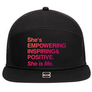 Empowert Black Pride Melanin 2020 Gift 7 Panel Mesh Trucker Snapback Hat