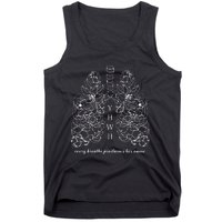 Every Breathe Proclaims His Name Yhwh Floral Lung Tank Top