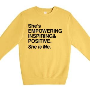 Empowert Black Pride Melanin 2020 Gift Premium Crewneck Sweatshirt