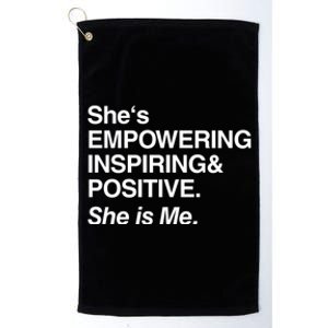 Empowert Black Pride Melanin 2020 Gift Platinum Collection Golf Towel