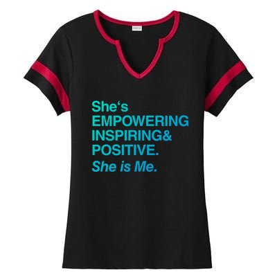 Empowert Black Pride Melanin 2020 Gift Ladies Halftime Notch Neck Tee