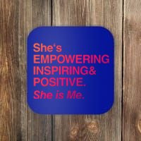 Empowert Black Pride Melanin 2020 Gift Coaster