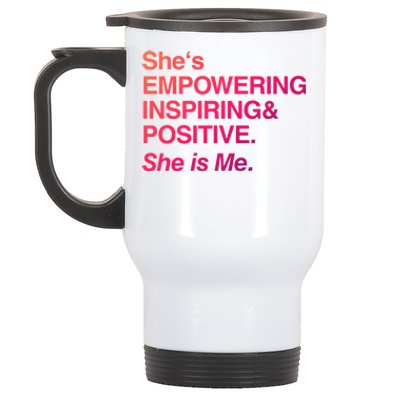 Empowert Black Pride Melanin 2020 Gift Stainless Steel Travel Mug