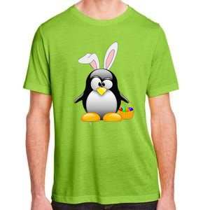 Easter Bunny Penguin Easter For,, Women Adult ChromaSoft Performance T-Shirt