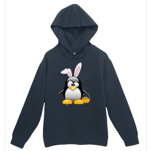 Easter Bunny Penguin Easter For,, Women Urban Pullover Hoodie