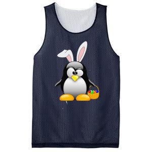 Easter Bunny Penguin Easter For,, Women Mesh Reversible Basketball Jersey Tank