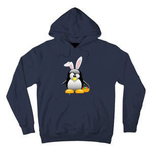 Easter Bunny Penguin Easter For,, Women Tall Hoodie