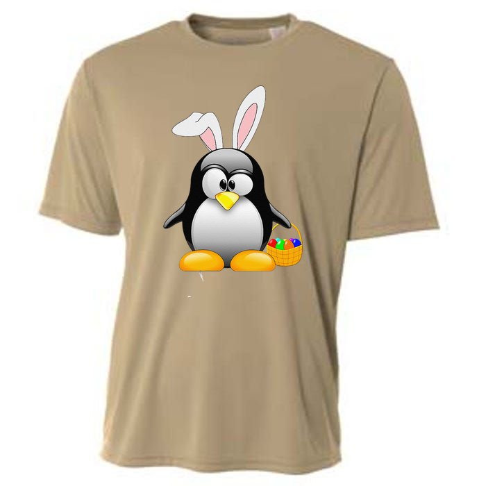 Easter Bunny Penguin Easter For,, Women Cooling Performance Crew T-Shirt