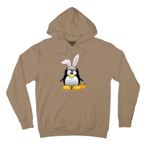 Easter Bunny Penguin Easter For,, Women Hoodie