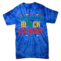 Educated Black Queen Dashiki Wauconda Funny Gift Pride Gift Tie-Dye T-Shirt