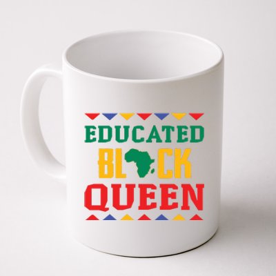 Educated Black Queen Dashiki Wauconda Funny Gift Pride Gift Coffee Mug