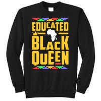 Educated Black Queen History Month African Woman Sweatshirt