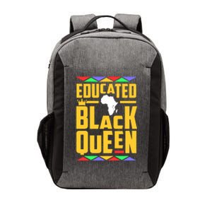 Educated Black Queen History Month African Woman Vector Backpack