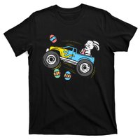 Easter Bunny Riding Monster Truck Cute Boy T-Shirt