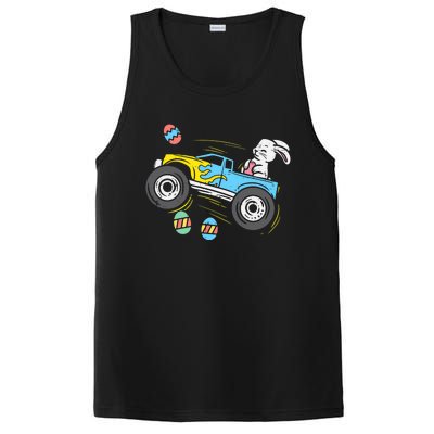 Easter Bunny Riding Monster Truck Cute Boy PosiCharge Competitor Tank