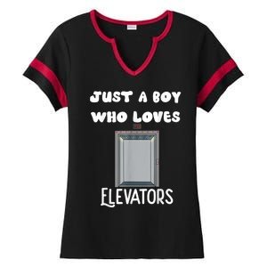 Elevator Boys Ride The Elevator Boys Elevator Ladies Halftime Notch Neck Tee