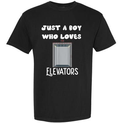 Elevator Boys Ride The Elevator Boys Elevator Garment-Dyed Heavyweight T-Shirt