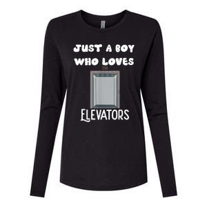 Elevator Boys Ride The Elevator Boys Elevator Womens Cotton Relaxed Long Sleeve T-Shirt