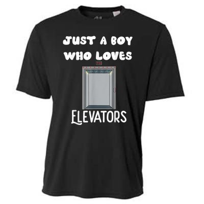 Elevator Boys Ride The Elevator Boys Elevator Cooling Performance Crew T-Shirt