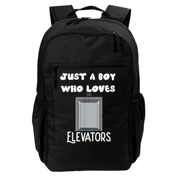 Elevator Boys Ride The Elevator Boys Elevator Daily Commute Backpack