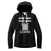 Elevator Boys Ride The Elevator Boys Elevator Women's Fleece Hoodie