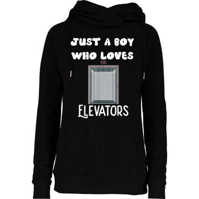 Elevator Boys Ride The Elevator Boys Elevator Womens Funnel Neck Pullover Hood