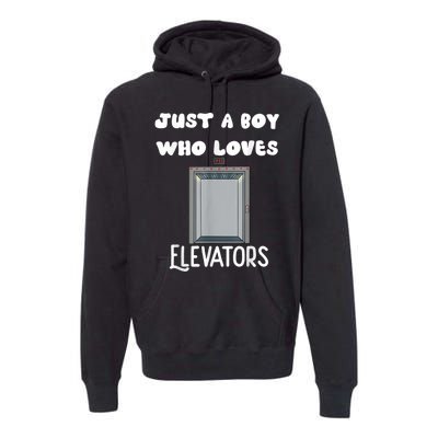 Elevator Boys Ride The Elevator Boys Elevator Premium Hoodie