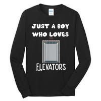 Elevator Boys Ride The Elevator Boys Elevator Tall Long Sleeve T-Shirt