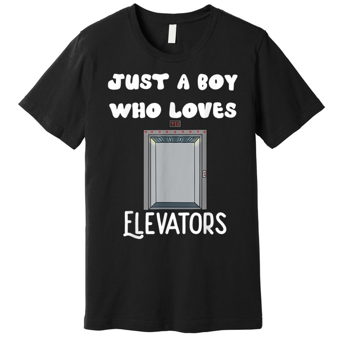 Elevator Boys Ride The Elevator Boys Elevator Premium T-Shirt