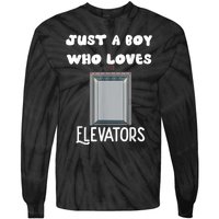 Elevator Boys Ride The Elevator Boys Elevator Tie-Dye Long Sleeve Shirt