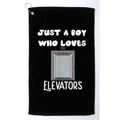 Elevator Boys Ride The Elevator Boys Elevator Platinum Collection Golf Towel