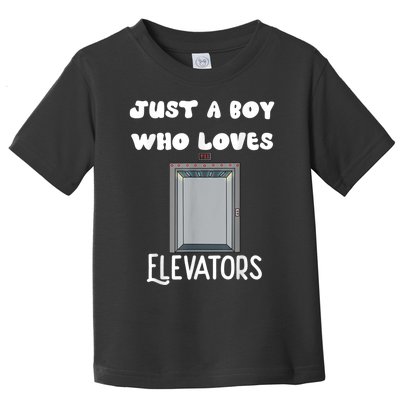 Elevator Boys Ride The Elevator Boys Elevator Toddler T-Shirt