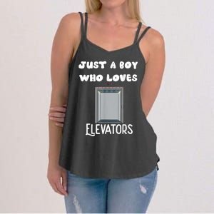 Elevator Boys Ride The Elevator Boys Elevator Women's Strappy Tank